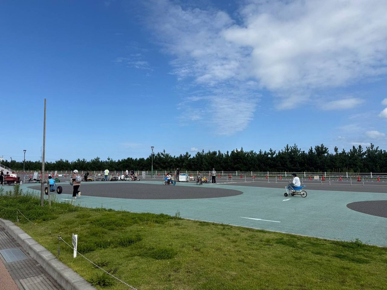 1周4kmの走路