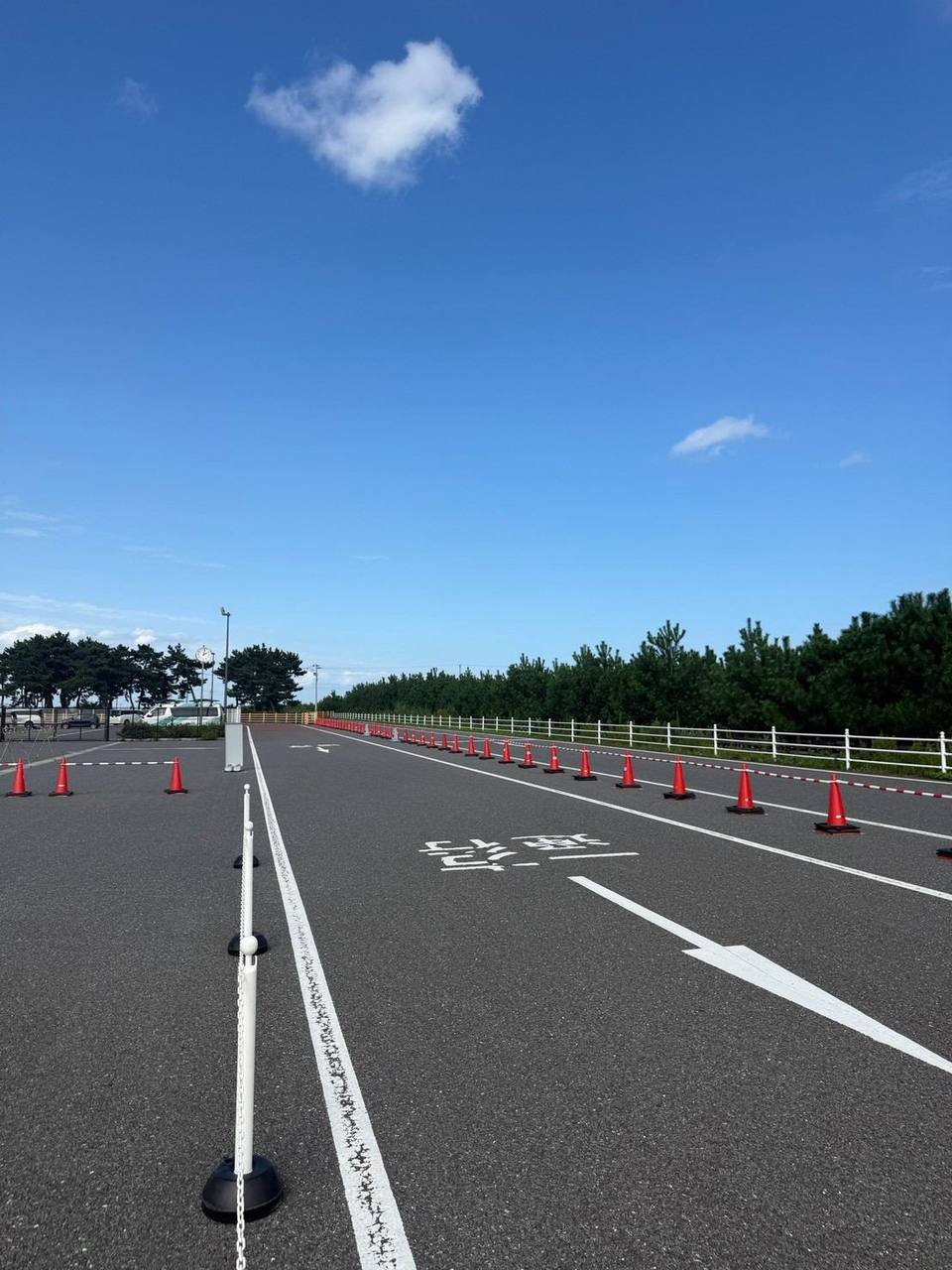 信号のない専用走路